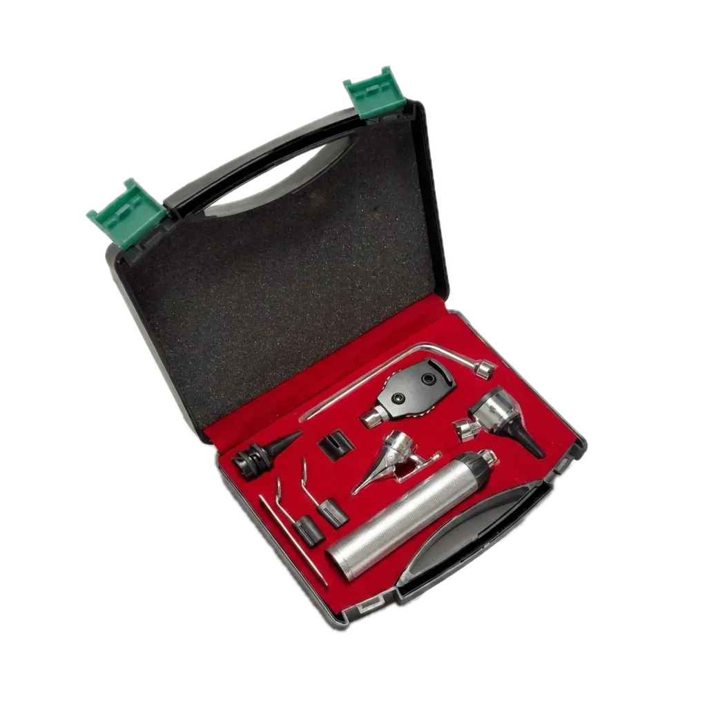 Zaxxan 03 diagnostic otoscope — IP67-sealed, finish 03, with hardshell case